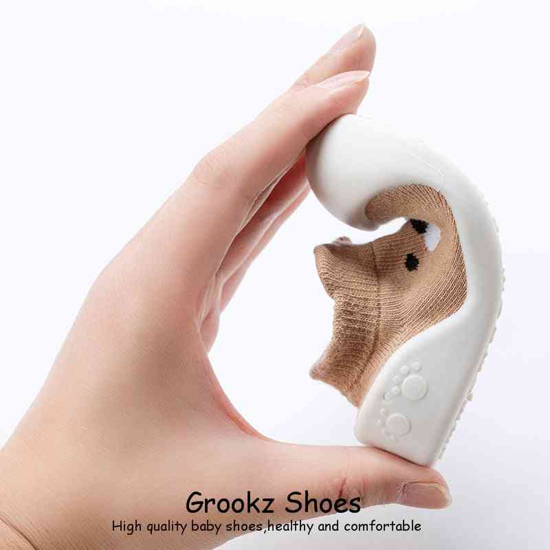 Animal Sock Shoes - Brown Little Bear
