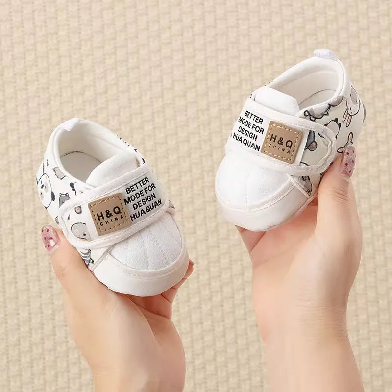 Premium Soft Sole Baby Shoes - First Walker Shoes for Infants 6-12 Months