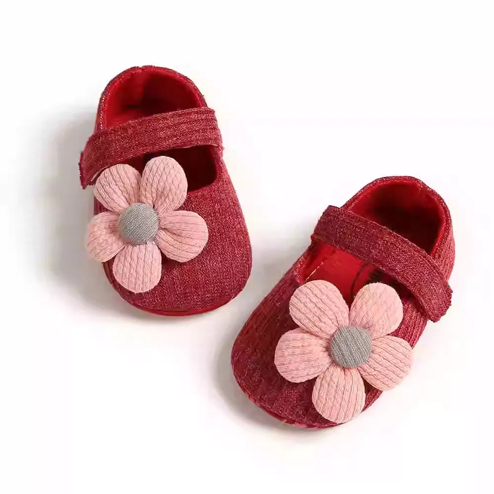 Premium Baby Girl Shoes - Soft Sole First Walking Shoes by MEACAOFG
