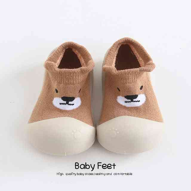 Animal Sock Shoes - Brown Little Bear