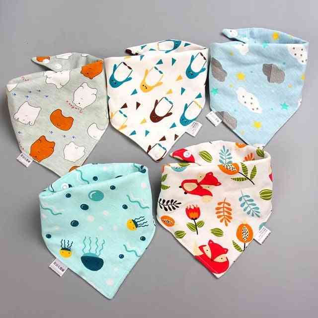 Baby Bandanna Bibs - 5 Pack