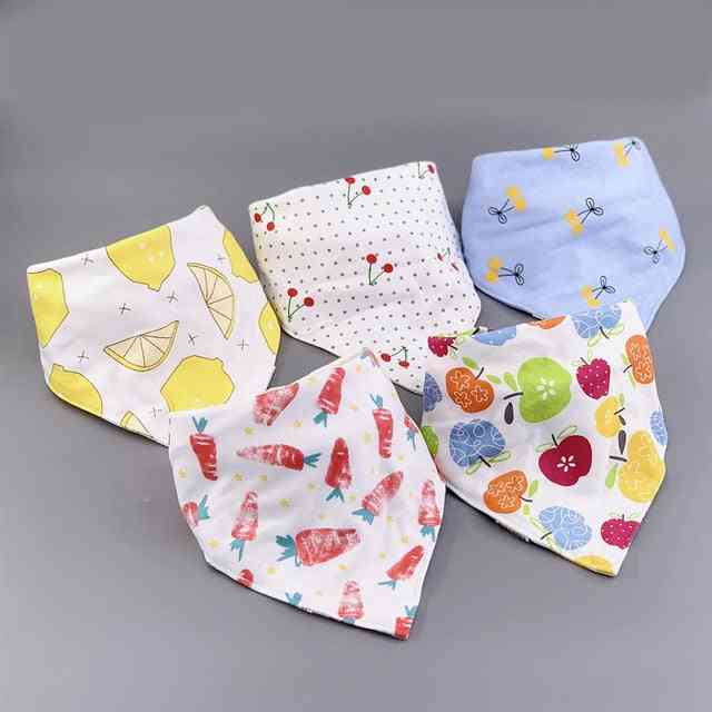 Baby Bandanna Bibs - 5 Pack